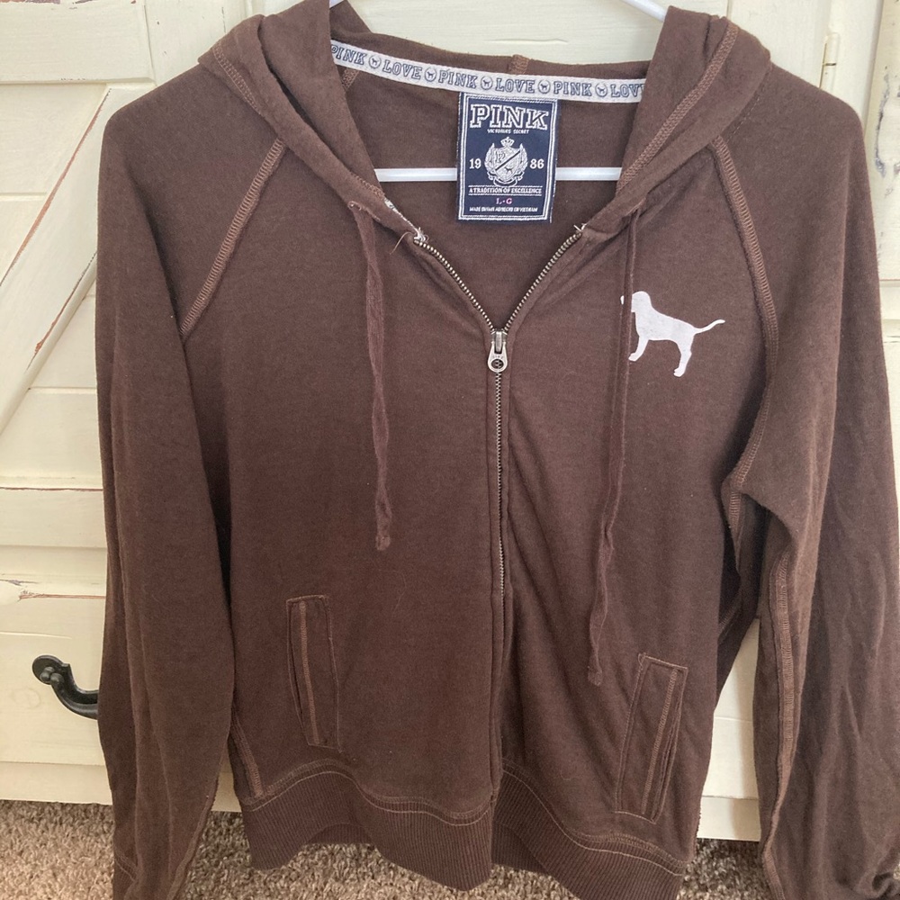 Victoria Secret PINK zip up hoodie